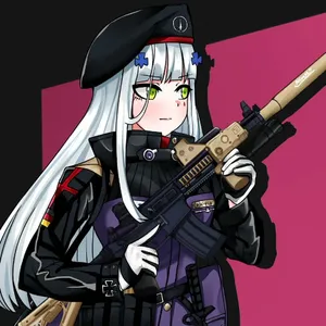 Дакимакуры с HK416