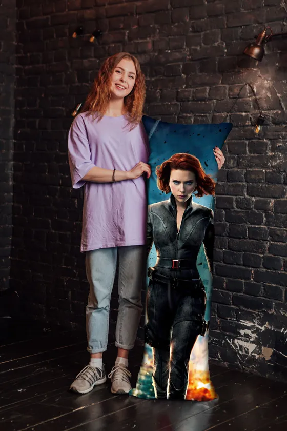 Дакимакура Черная вдова