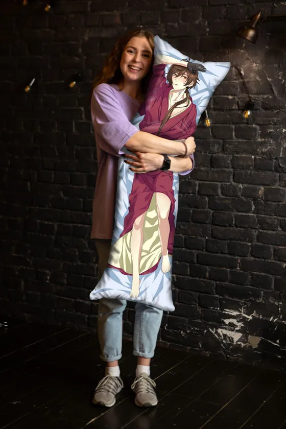 Дакимакура Тарталья и Чжун Ли