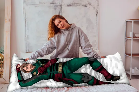 Дакимакура Солдатик