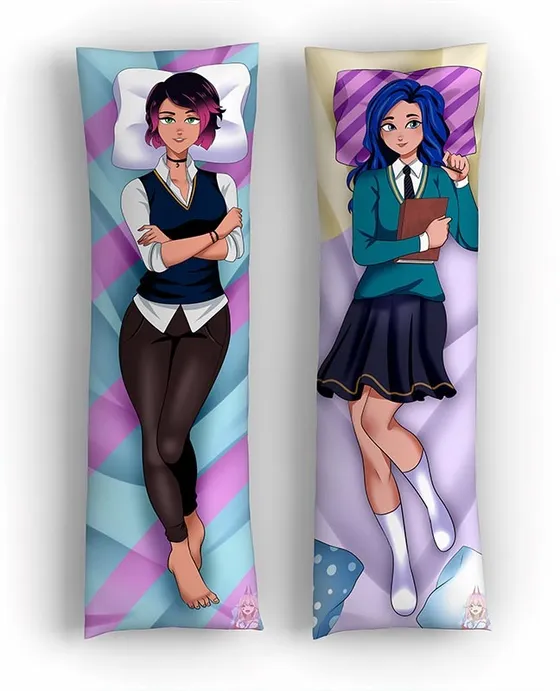 Дакимакура Миша и Джесс