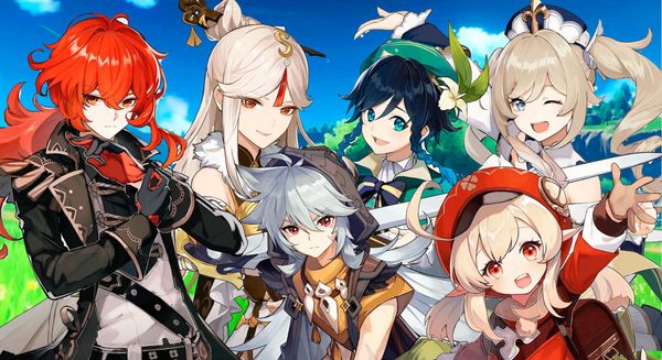 Дакимакуры из Геншин Импакт - обновление каталога принтов