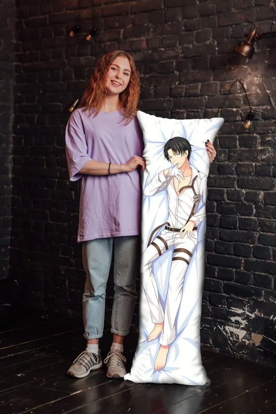 Дакимакура Леви Аккерман и Эрен Йегер №3