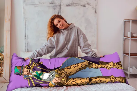 Дакимакура Джотаро Куджо и Джонатан Джостар