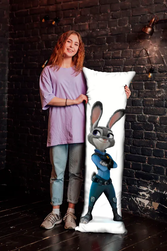 Дакимакура Ник Уайлд и Джуди Хоппс