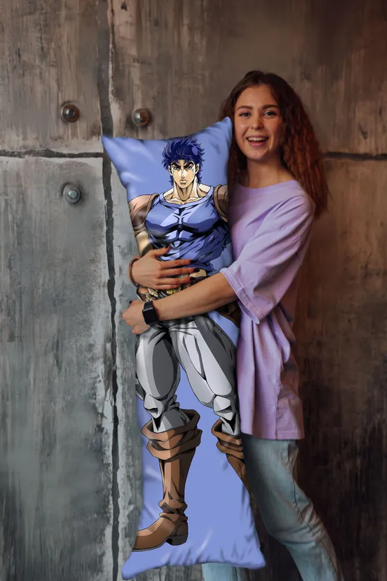 Дакимакура Джотаро Куджо и Джонатан Джостар