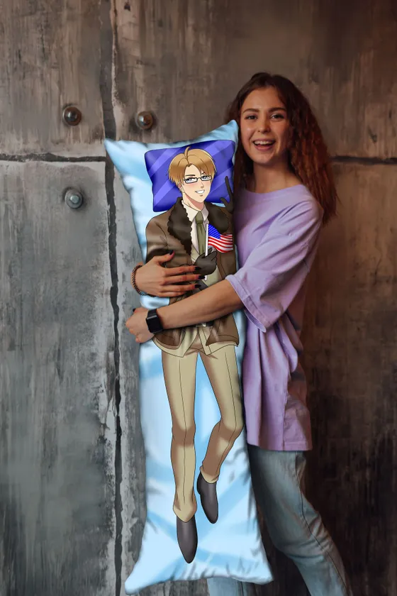 Дакимакура Альфред Джонс (Америка) №2