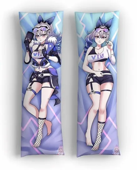 Дакимакура Серебряный Волк