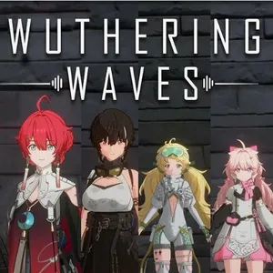 Дакимакуры из Wuthering Waves