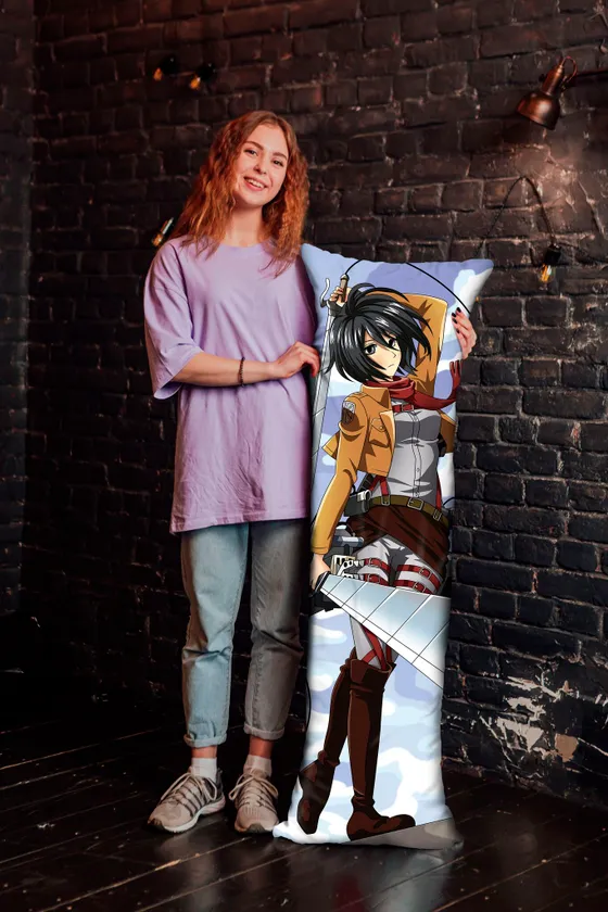 Дакимакура Микаса Аккерман