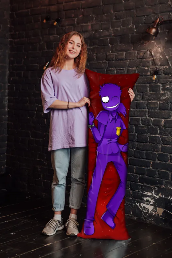 Дакимакура Фиолетовый человек