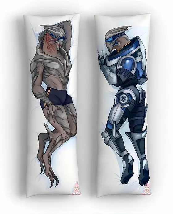 Дакимакура Гаррус Вакариан