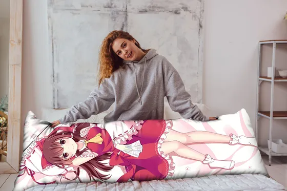 Дакимакура Рэйму Хакурэй №3