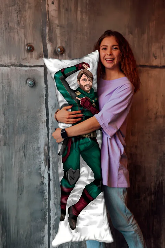 Дакимакура Солдатик