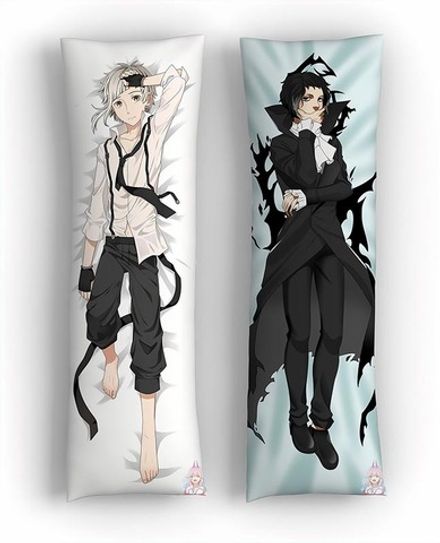 Дакимакура Ацуши Накаджима и Рюносукэ Акутагава