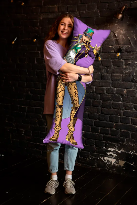 Дакимакура Джотаро Куджо и Джонатан Джостар