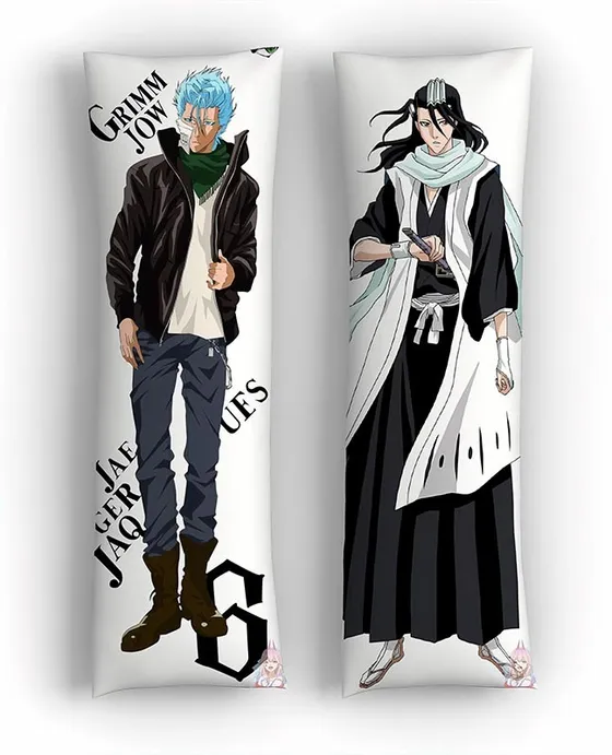 Дакимакура Бьякуя Кучики и Гриммджо Джагерджак