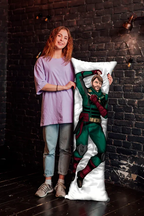 Дакимакура Солдатик