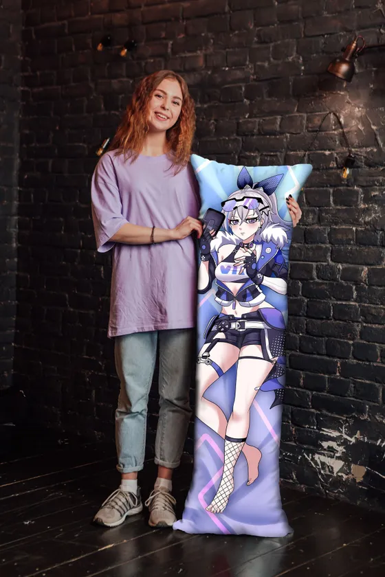 Дакимакура Серебряный Волк