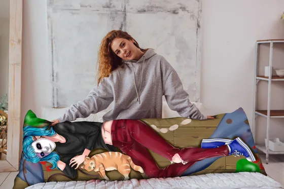 Дакимакура Салли Фишер №2