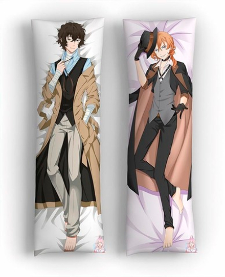 Дакимакура Дадзай Осаму и Накахара Чуя