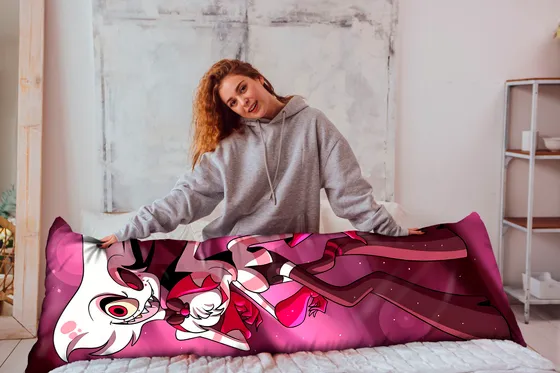 Дакимакура Энджел Даст и Вегги