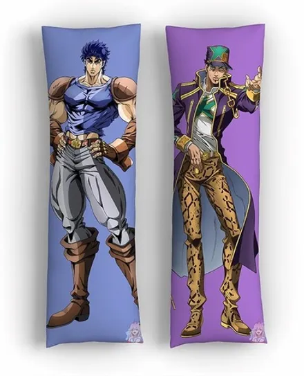 Дакимакура Джотаро Куджо и Джонатан Джостар