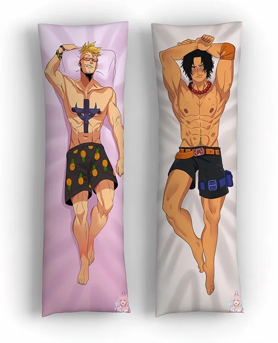 Дакимакура Марко Феникс и Портгас Д. Эйс