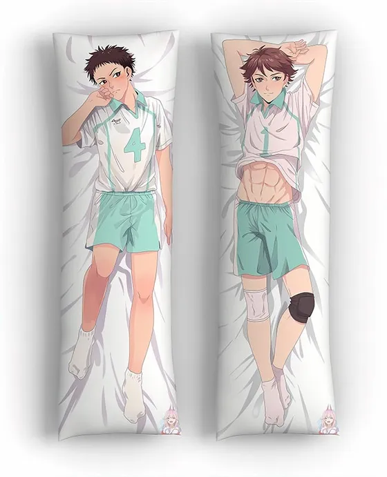 Дакимакура Тоору Оикава и Хаджиме Иваизуми