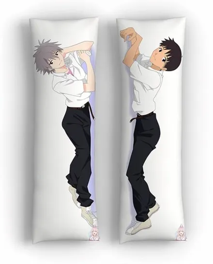Дакимакура Синдзи Икари и Каору Нагиса