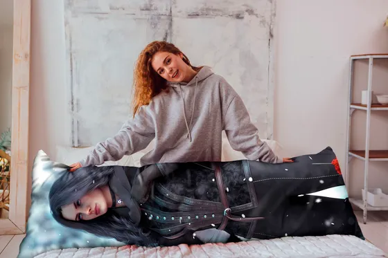 Дакимакура Геральт и Йеннифер №2