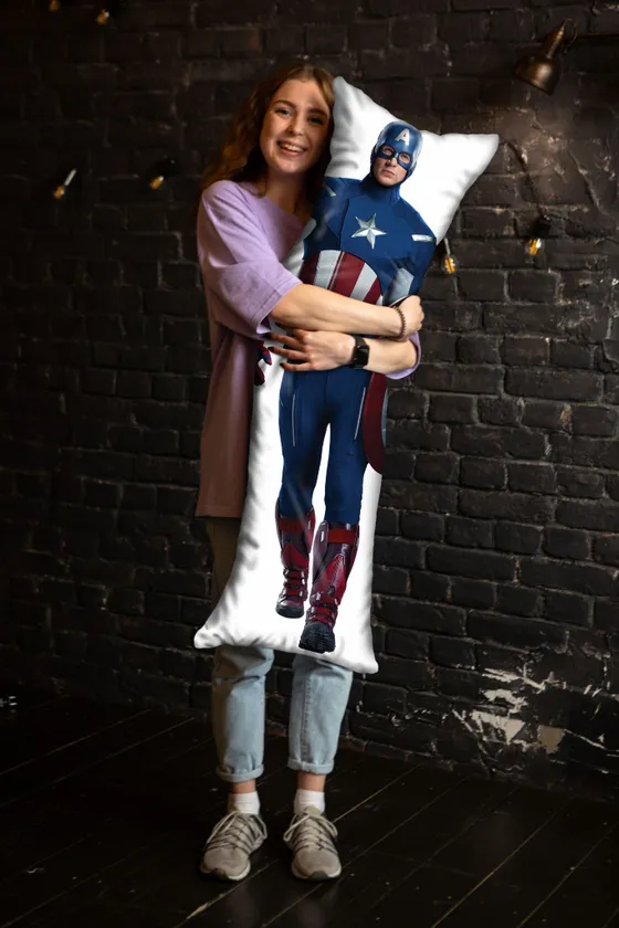 Дакимакура Капитан Америка №3