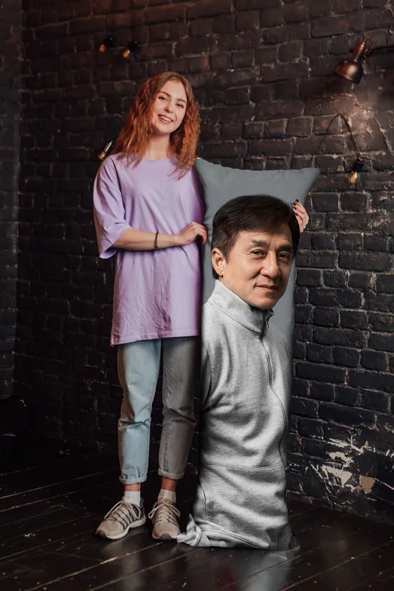 Дакимакура Джеки Чан