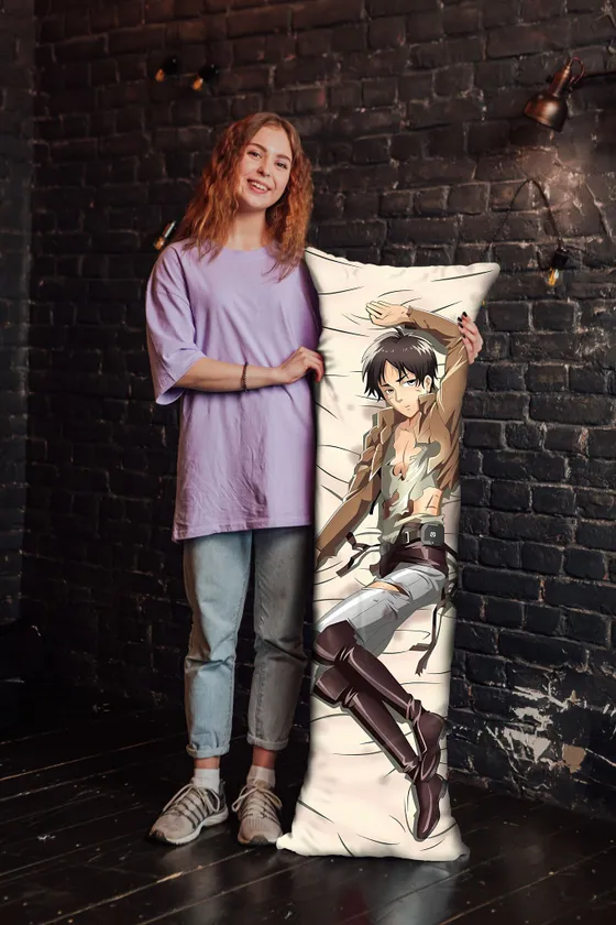 Дакимакура Леви Аккерман и Эрен Йегер №4