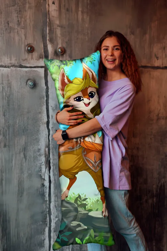 Дакимакура Белка Худвинк №2