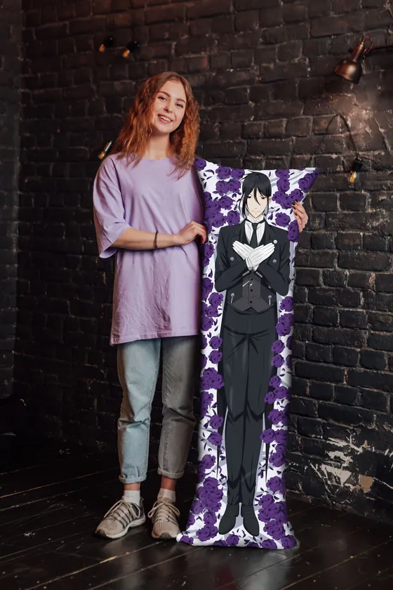 Дакимакура Себастьян Михаэлис и Сиэль Фантомхайв