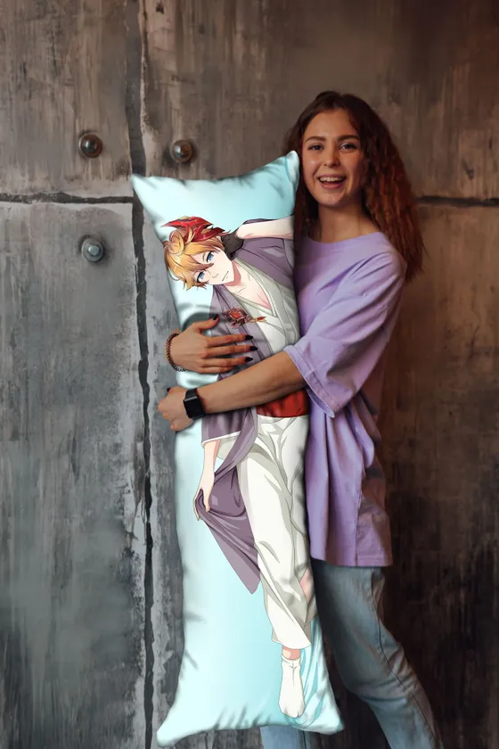 Дакимакура Тарталья и Чжун Ли