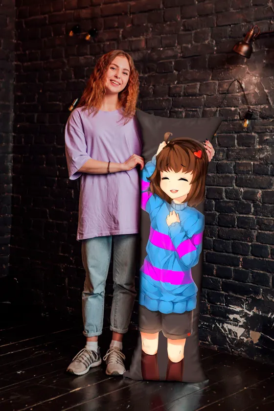 Дакимакура Фриск и Чара