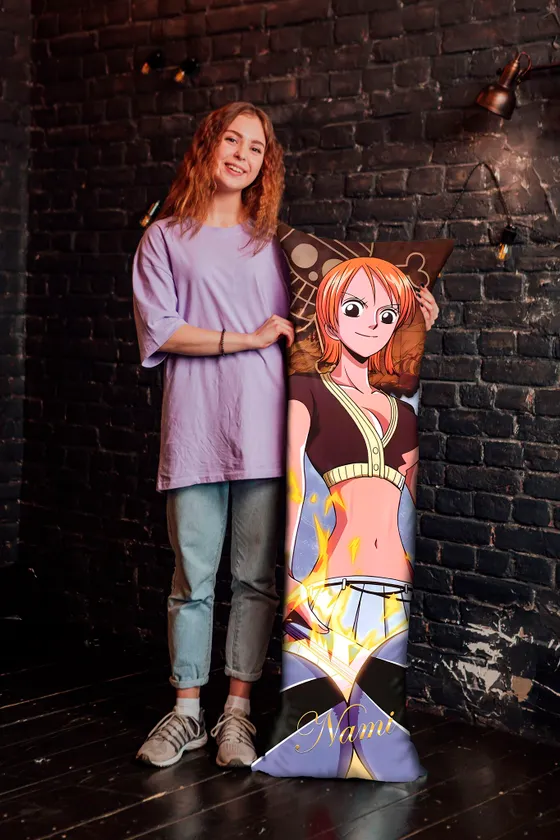 Дакимакура Нами и Нико Робин