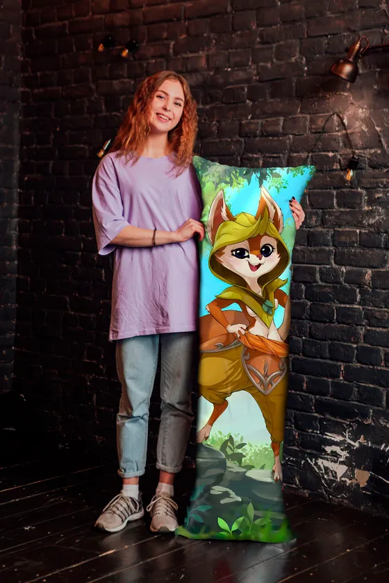 Дакимакура Белка Худвинк №2