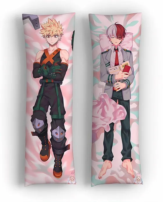Дакимакура Шото Тодороки и Кацуки Бакуго
