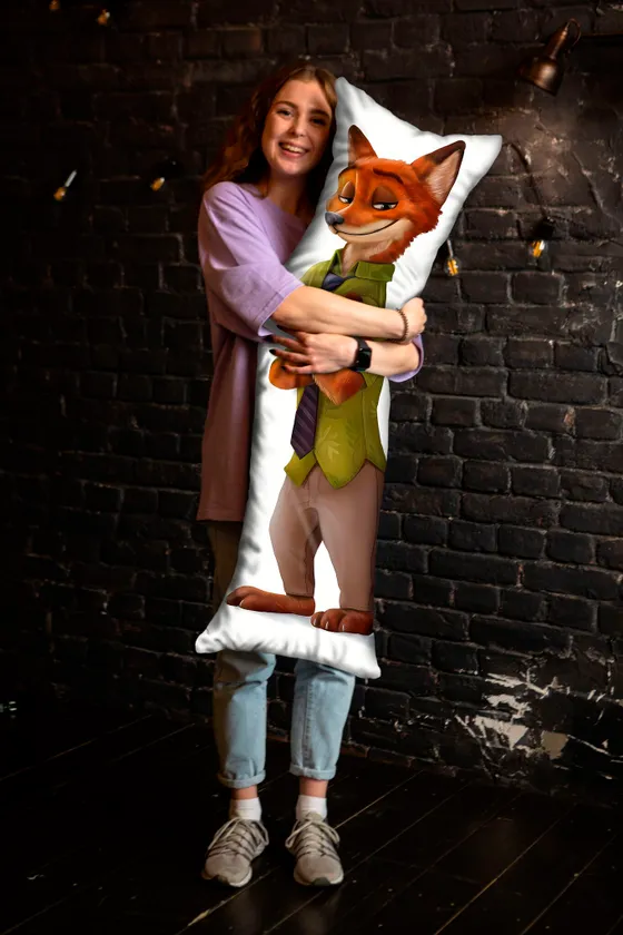 Дакимакура Ник Уайлд и Джуди Хоппс