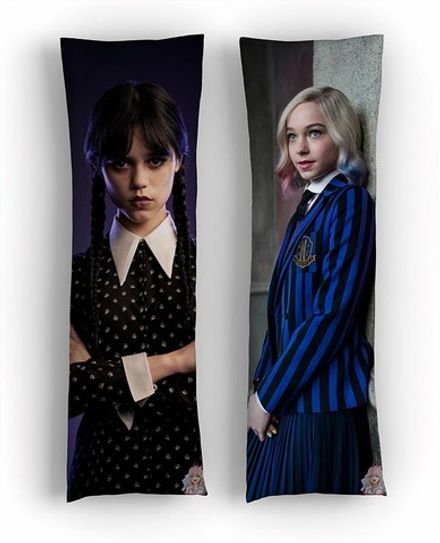 Дакимакура Уэнсдей и Энид