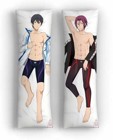 Дакимакура Харука Нанасэ и Рин Мацуока