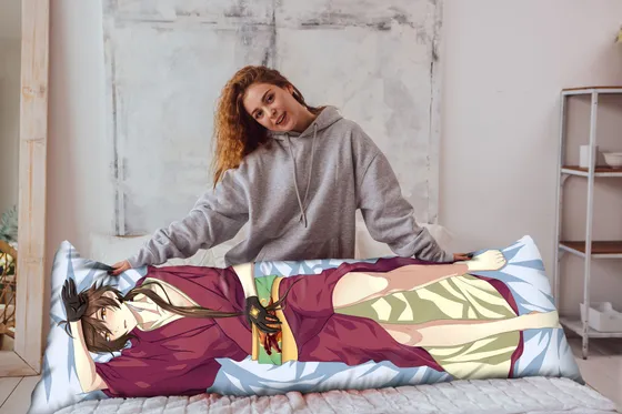 Дакимакура Тарталья и Чжун Ли