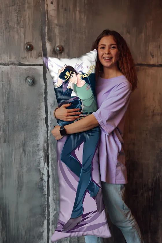 Дакимакура Нориаки Какёин и Джотаро Куджо