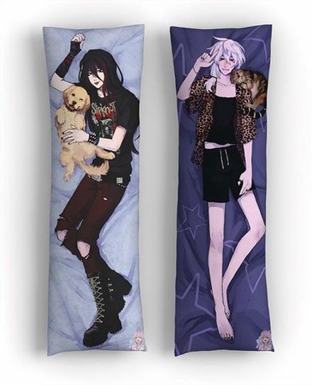 Дакимакура Роман Сатыбалдиев и Саша Собакин