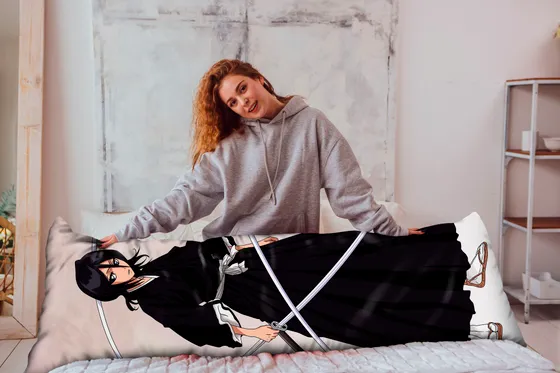 Дакимакура Орихимэ Иноуэ и Рукия Кучики