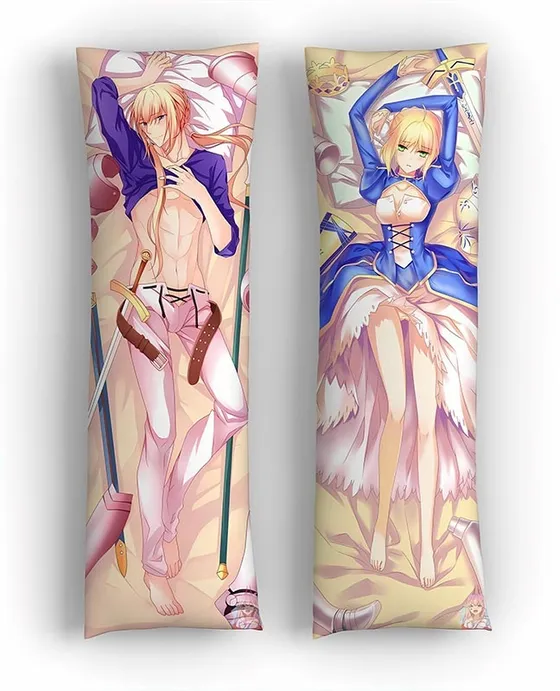 Дакимакура Бедивер и Сейбер