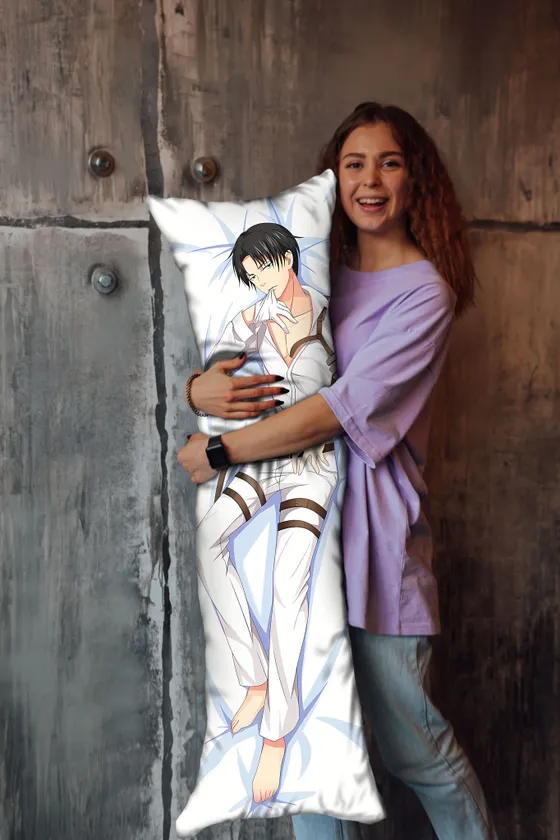 Дакимакура Леви Аккерман и Эрен Йегер №3